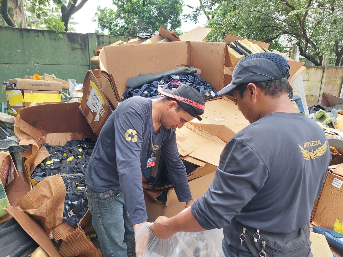 Clasificación de latas de aluminio para reciclaje ROMEZA